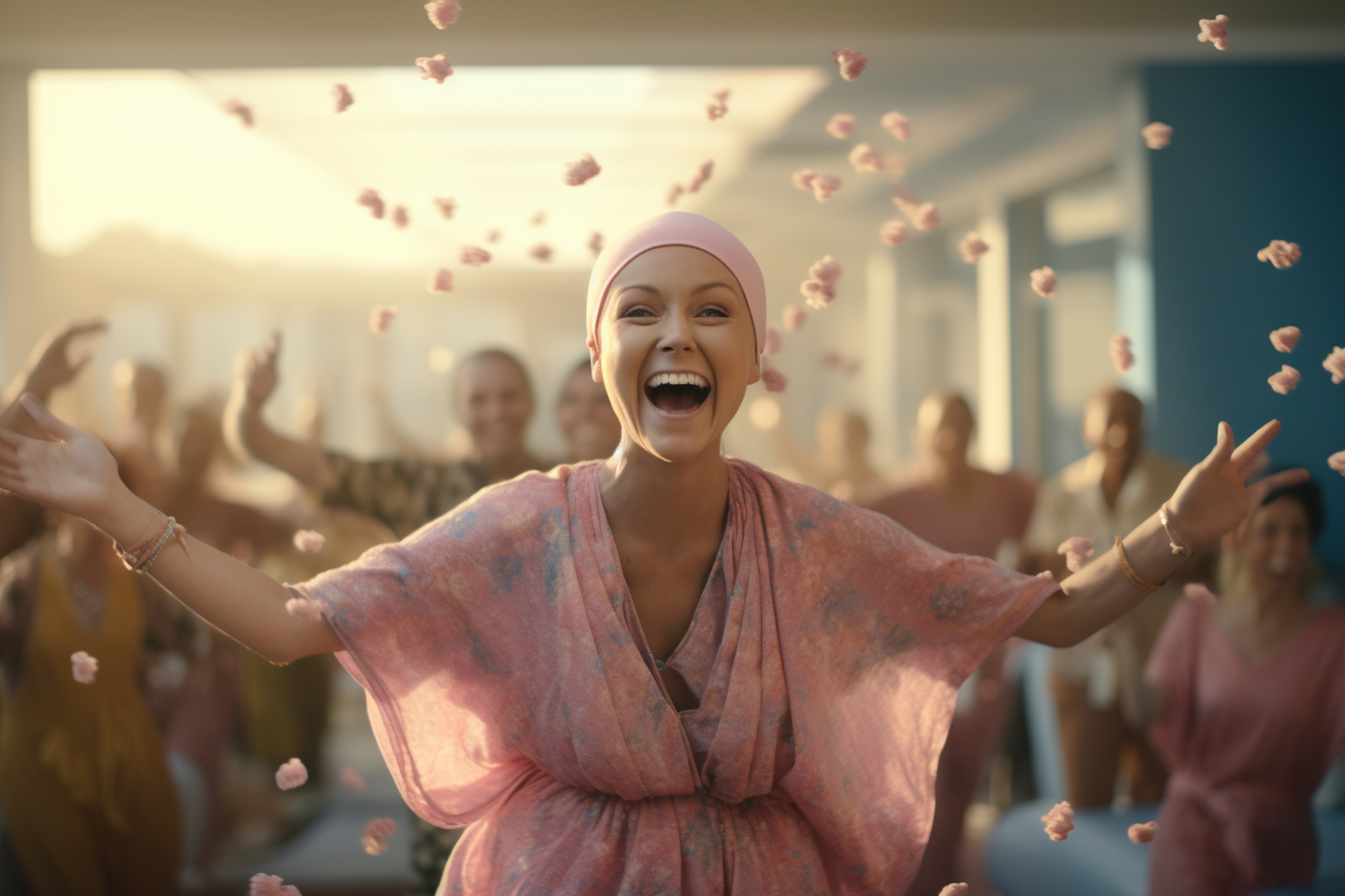 Through Hope: A Cheerful Path for Cancer Warriors 🌈